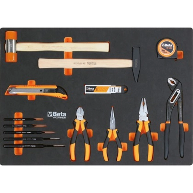 Vendita online Cassettiera 6 cassetti con assortimento 196 utensili art. BW C04BOX-A VU